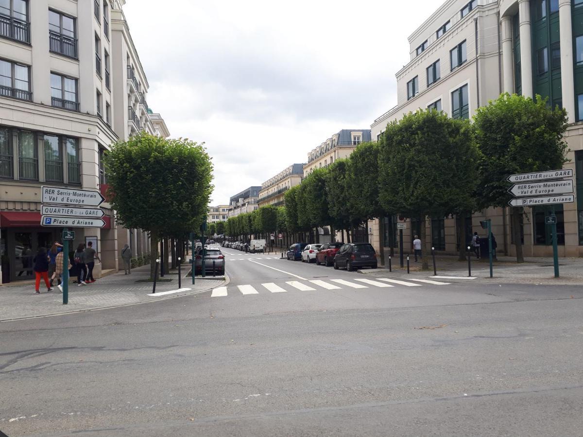 Le Charleston 3P 5 Minutes Disney Parking Gratuit Terrasse Chessy  Exterior photo
